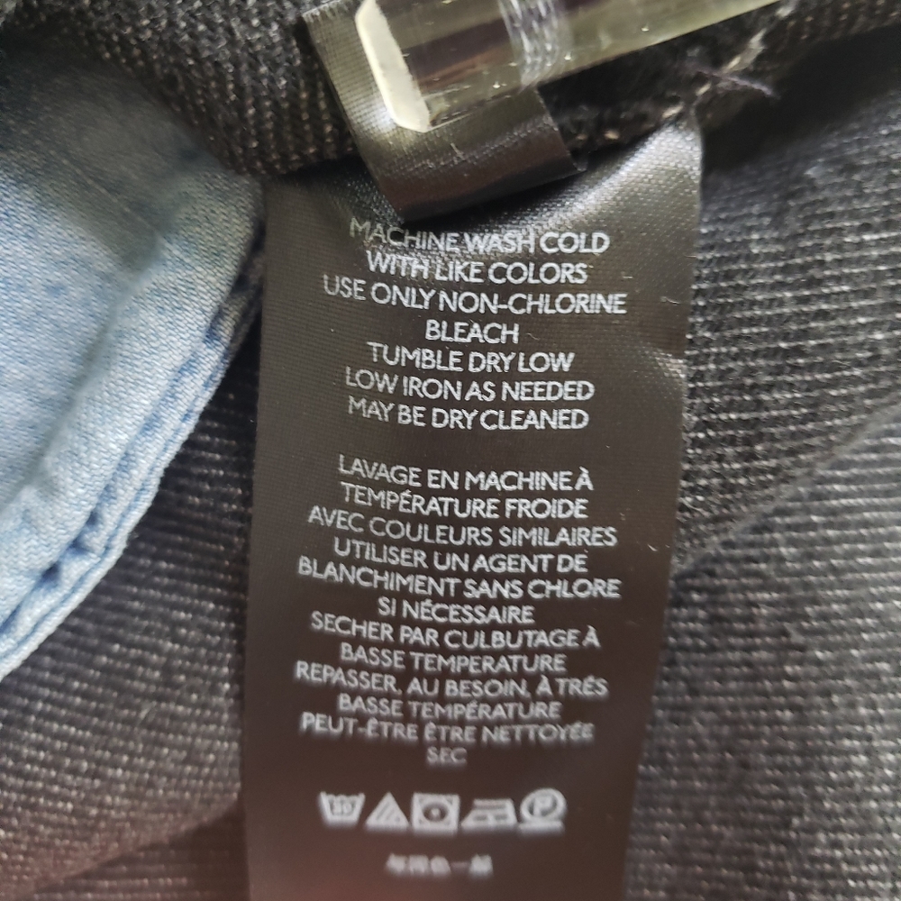 Free People Black Washed Denim Skirt - Picture 16 of 16